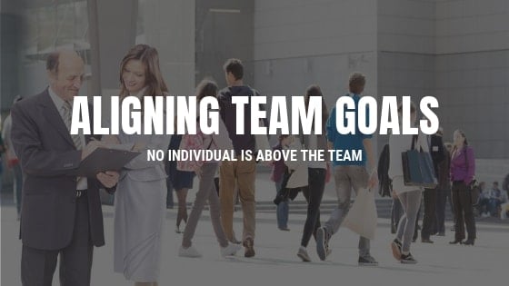 Aligning Team Goals with Individual Goals